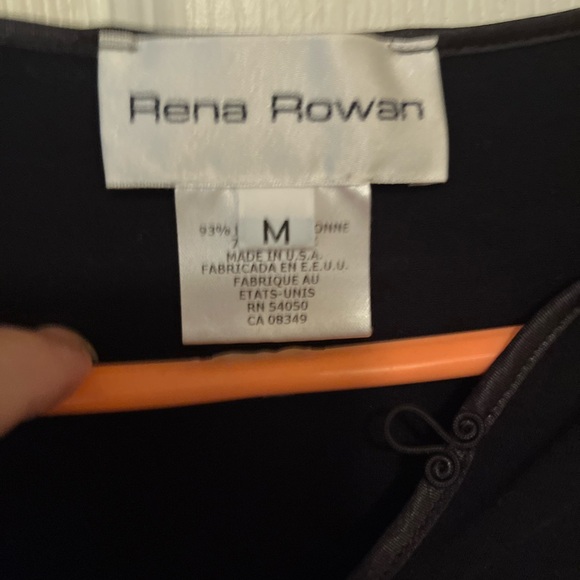 Black Rena Rowan top. Medium - Picture 4 of 6